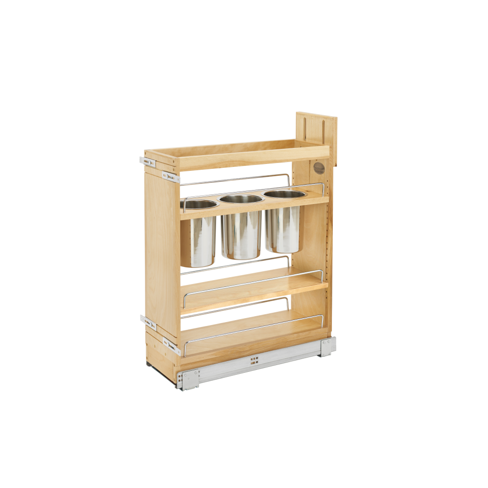 Base Cabinet Utility Pullout Organizer (Fits 12" Full Height Door Base) (448UT-BCSC-8C)