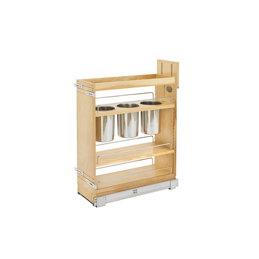 Base Cabinet Utility Pullout Organizer (Fits 12" Full Height Door Base) (448UT-BCSC-8C)