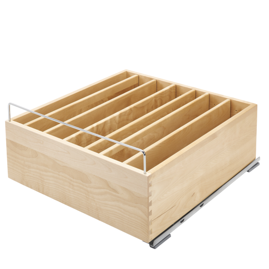 24" Base Cabinet Pullout Casserole Dish Organizer (4CDS-24SC-1)
