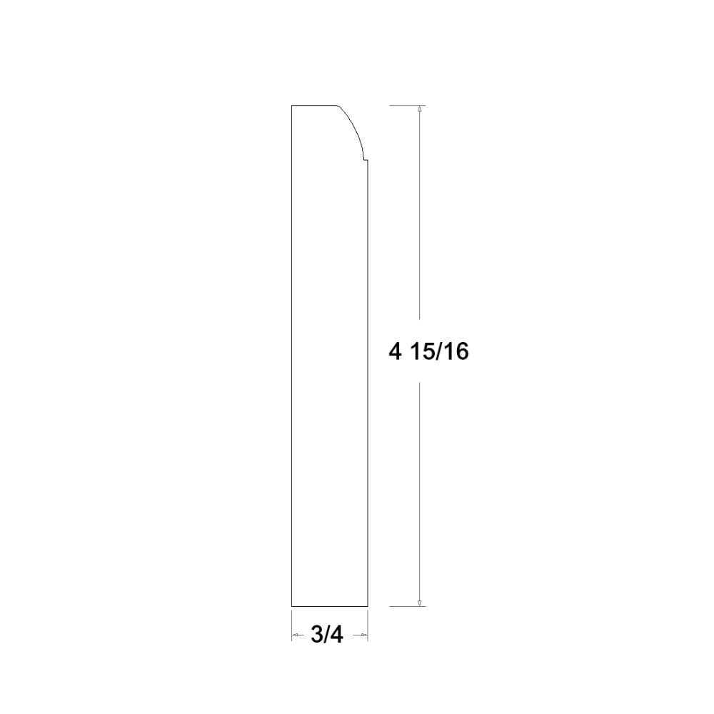 Furniture Base Moulding (VMN-FBM8)