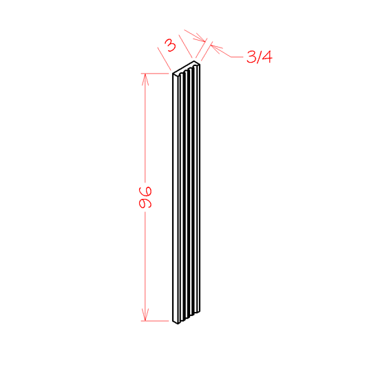 Fluted Filler (CS-FF396)