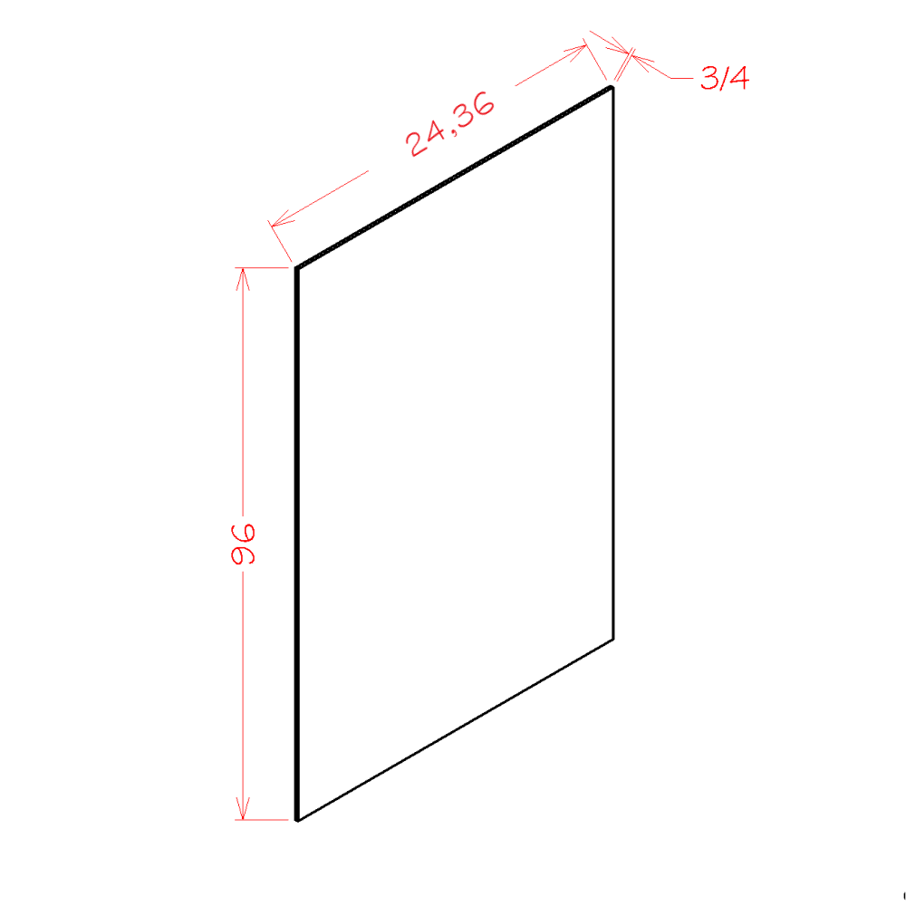 Finished Shelf Board (SG-S2496)