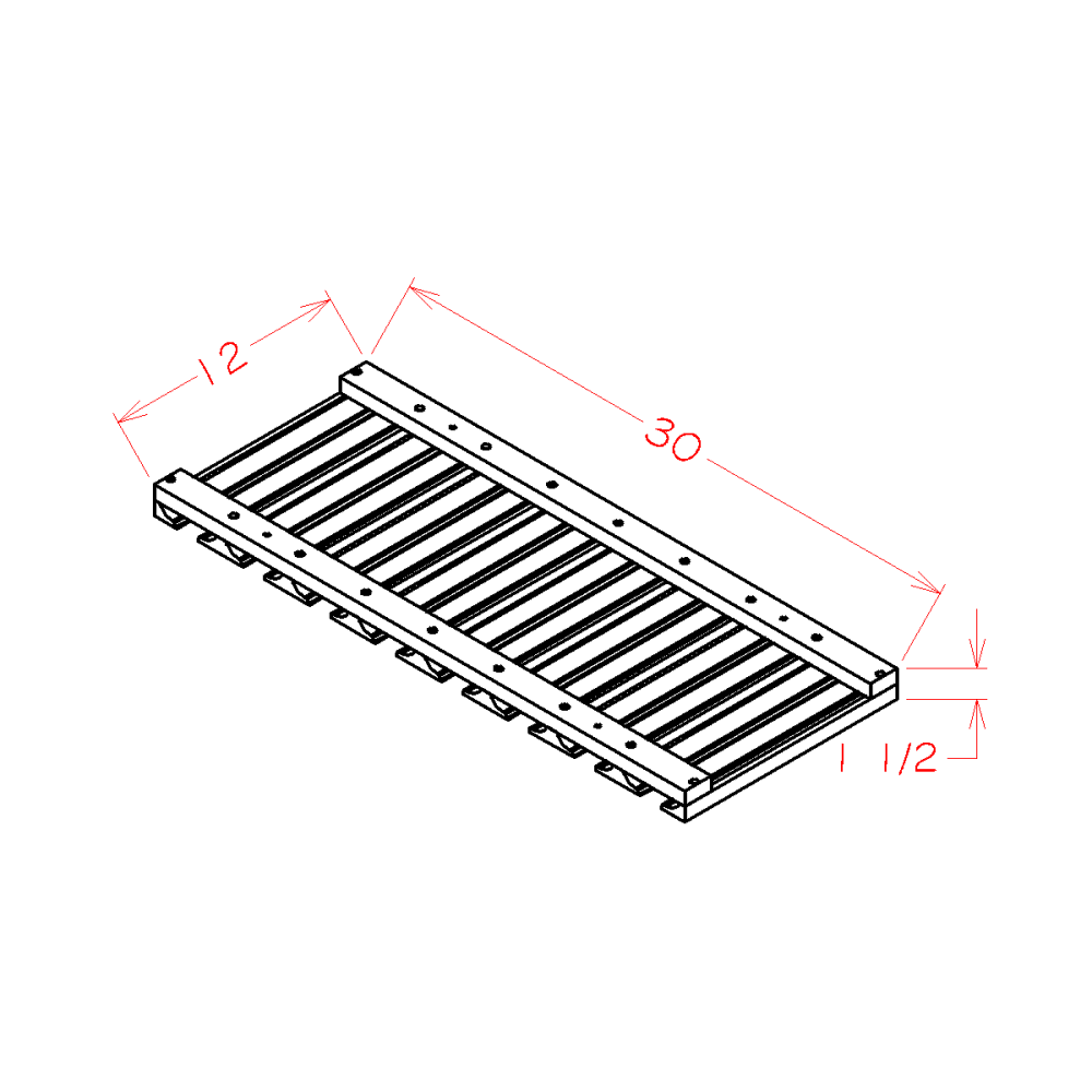 Stem Glass Holder (White-SGH30)