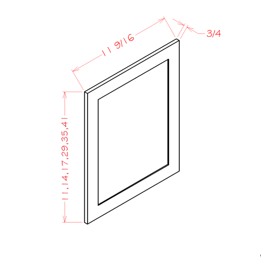 Wall Decorative End Panels (SH-WDEP1212)