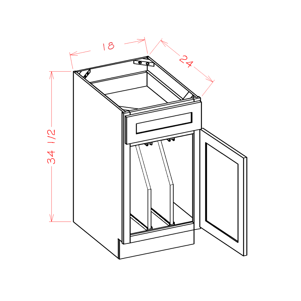 Tray Divider Base Kits (OM-B18TD)