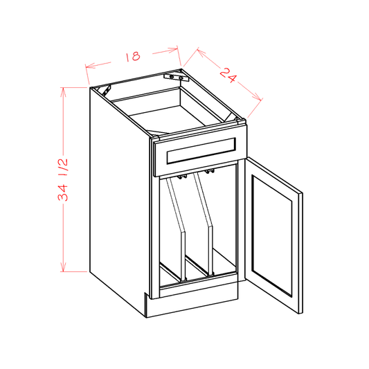 Tray Divider Base Kits (OT-B12TD)
