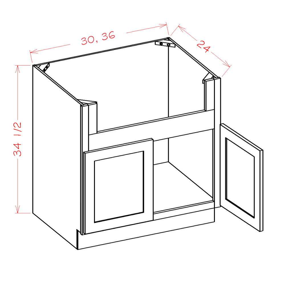 Farm Sink Bases (SD-FSB36)
