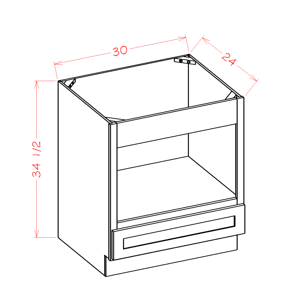 Base Microwave Cabinet (OT-BMW30)