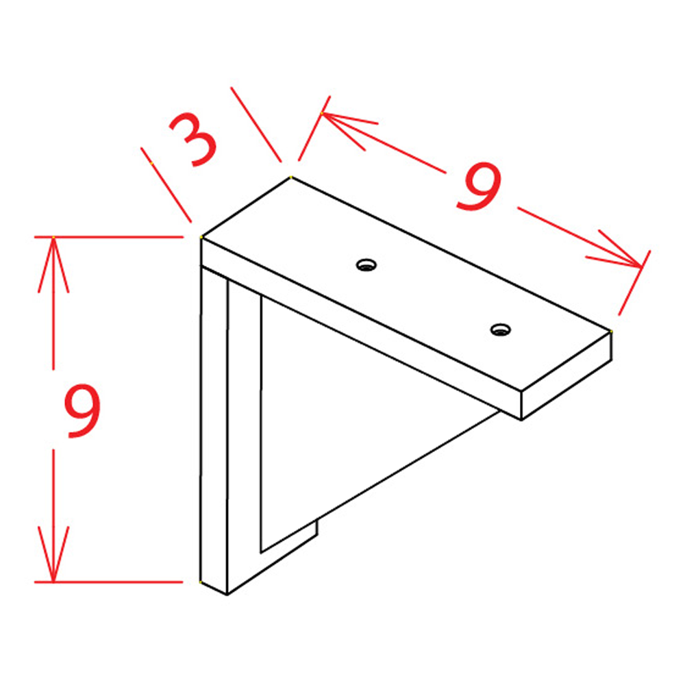 Angled Corbel (CS-CB9)