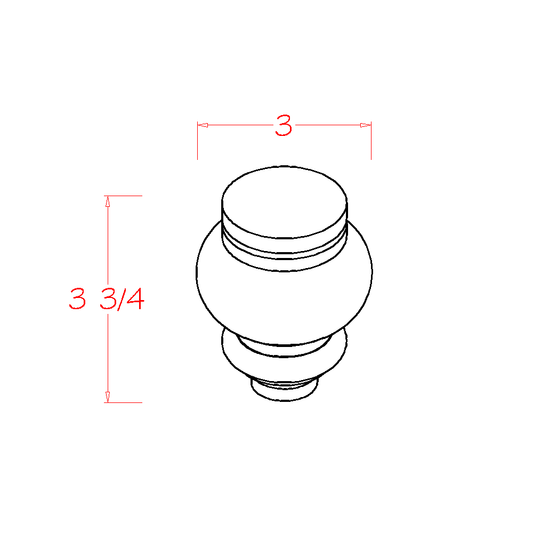 Circle Bun Feet (SC-CF4)