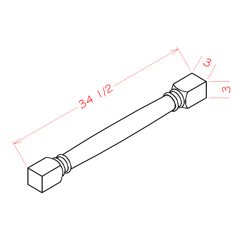 Classic Decorative Leg (CW-CLDL)