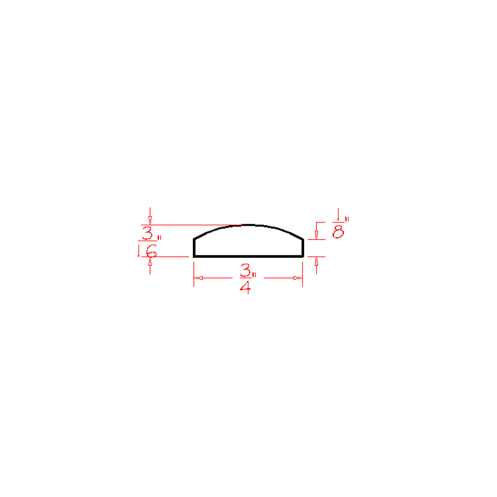 Batten Moulding CUT84 (Ivy-BAM:Cut84)