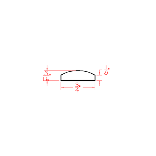 Batten Moulding CUT84 (SD-BAM:Cut84)