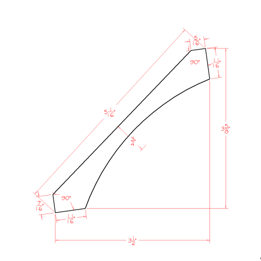 Cove Moulding CUT84 (OM-COV:Cut84)