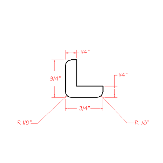 Outside Corner Moulding CUT84 (SG-OCM:Cut84)