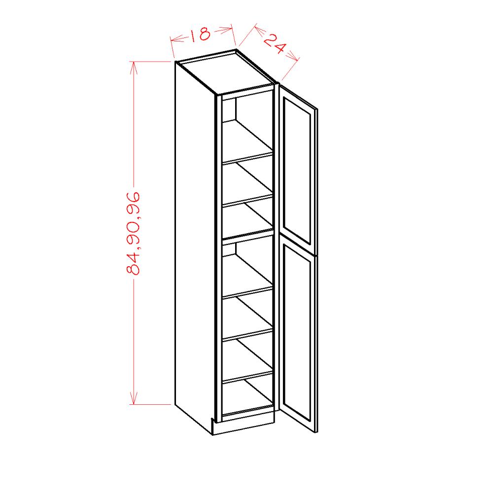 Two Door Utility Cabinets (OW-U188424)