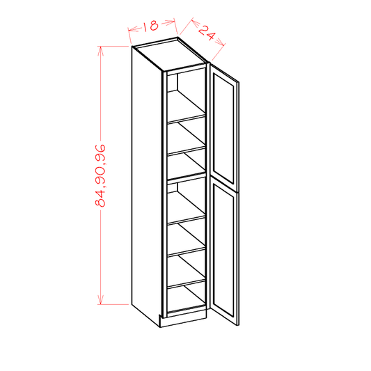 Two Door Utility Cabinets (SH-U189624)