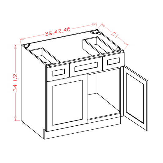 Vanity Combo Bases (SW-VSD48)