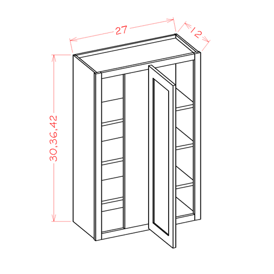 Wall Blind Corner Cabinets (OT-WBC2730)