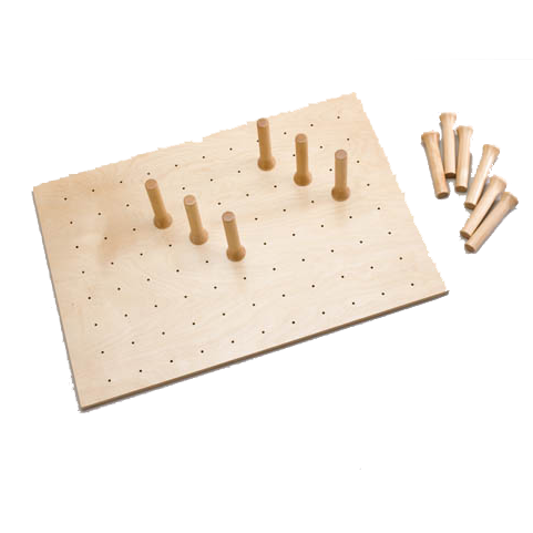 Trimmable Wood Peg Drawer System w/ 12 Pegs (4DPS-3021)