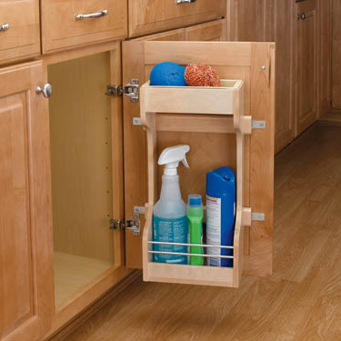 Sink Base Door Mounted 2-Shelf Storage Organizer (4SBSU-15)