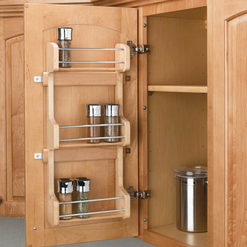 Wall 15" Door Mount Spice Rack (4SR-15)